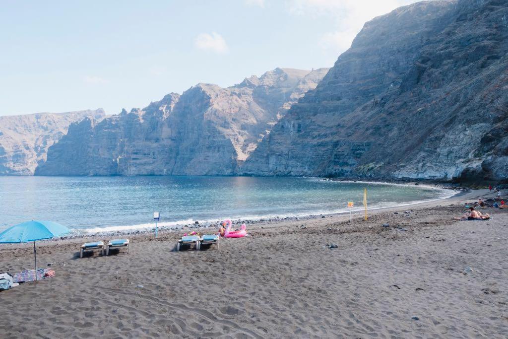 Los Gigantes, Front Line, Cute 2 Bedrooms Free Wifi Santiago del Teide Esterno foto